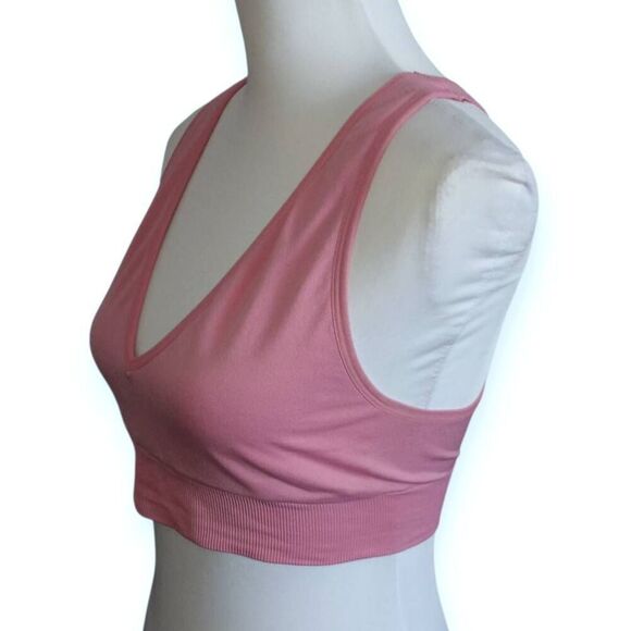 VICTORIA'S SECRET PINK SPORTS BRA PINK SZ.L GUC. - Picture 2 of 6